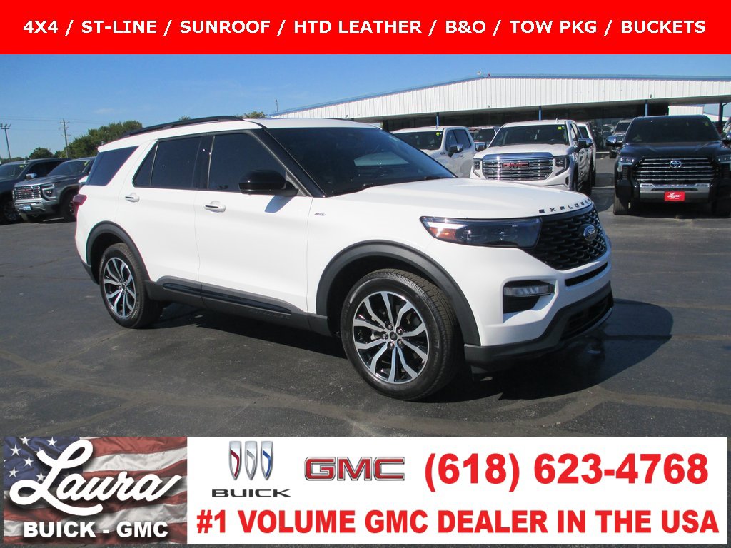 Used 2022 Ford Explorer ST-Line w/ Class IV Trailer Tow Package