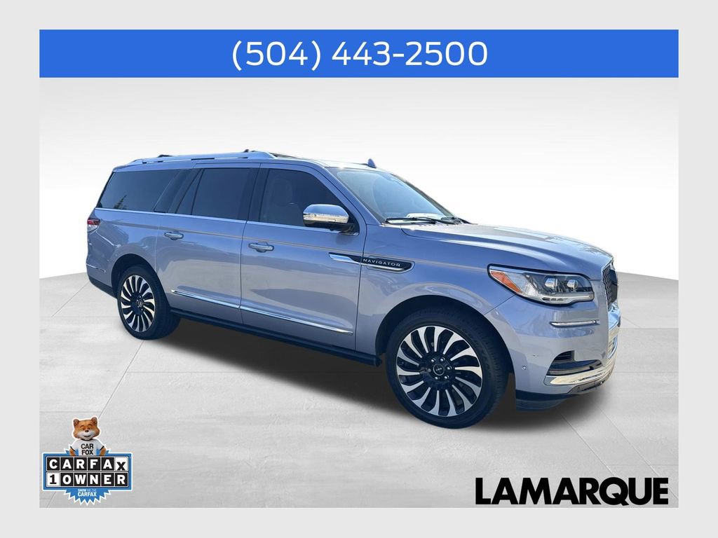 Certified 2022 Lincoln Navigator L Black Label image 1