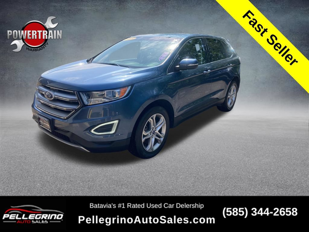 Used 2018 Ford Edge Titanium w/ Cold Weather Package AWD/4WD image 1