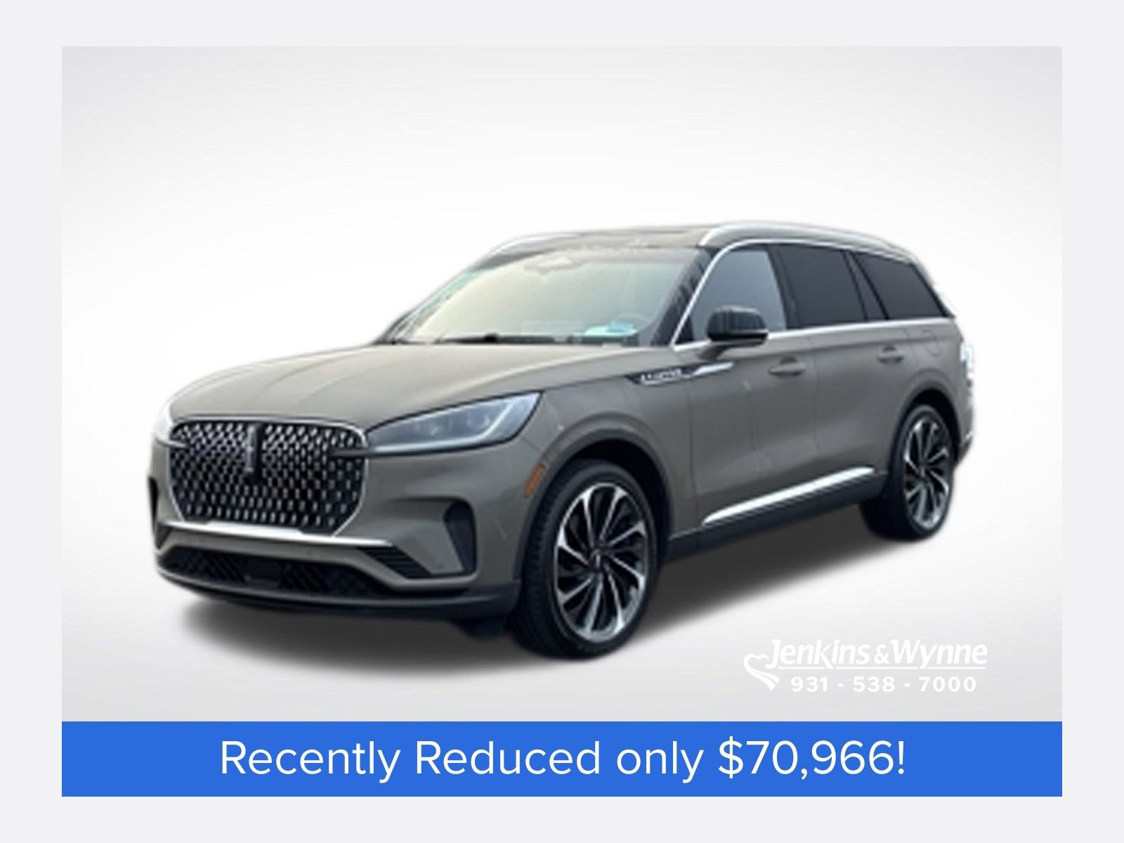 Certified 2025 Lincoln Aviator Reserve w/ Equipment Group 201A