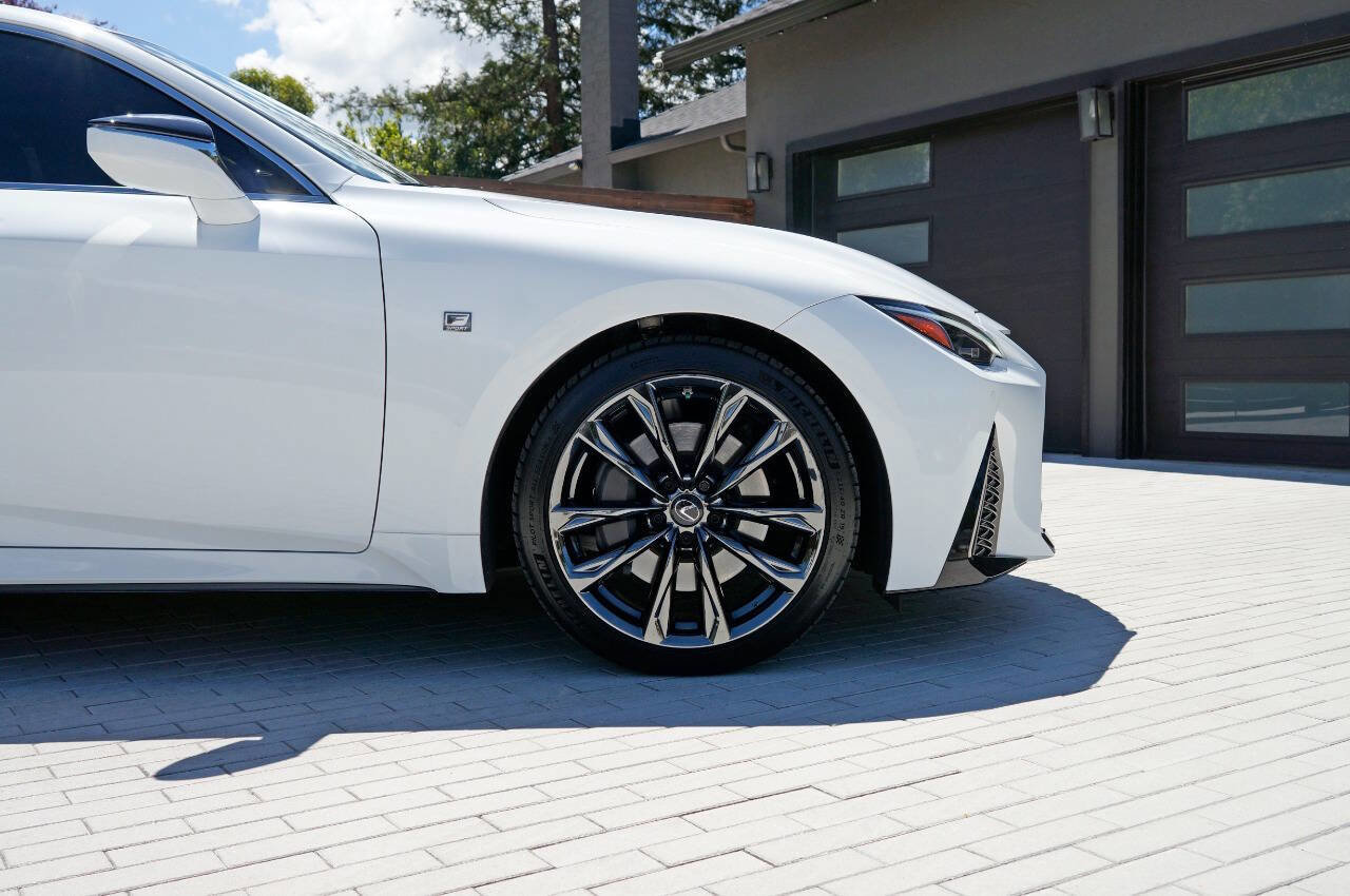 Used 2021 Lexus IS 350 F Sport w/ Navigation Package RWD image 3