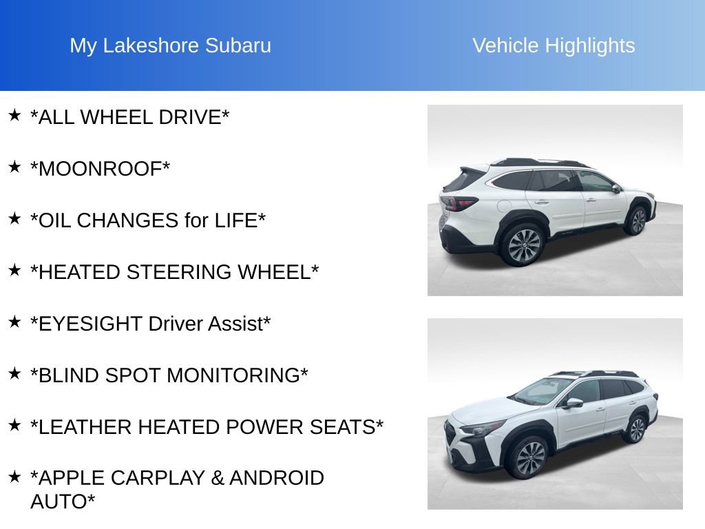 Certified 2023 Subaru Outback Touring w/ Popular Package #2 image 6
