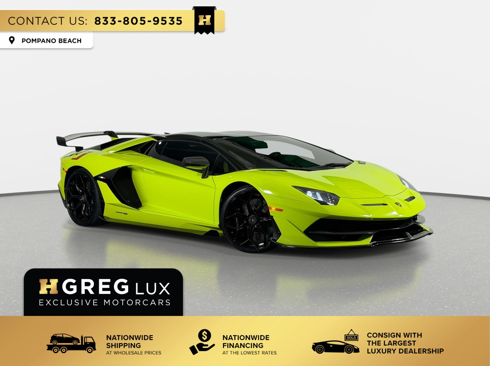Used 2020 Lamborghini Aventador SVJ AWD/4WD image 1