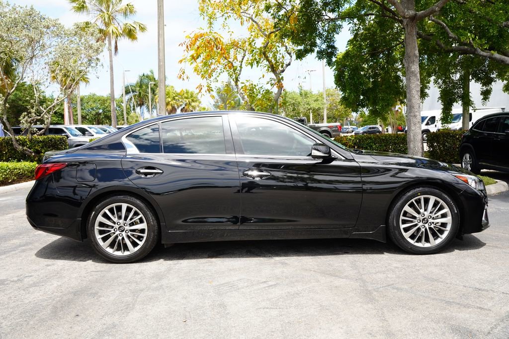 Used 2023 INFINITI Q50 Luxe w/ Cargo Package RWD image 11