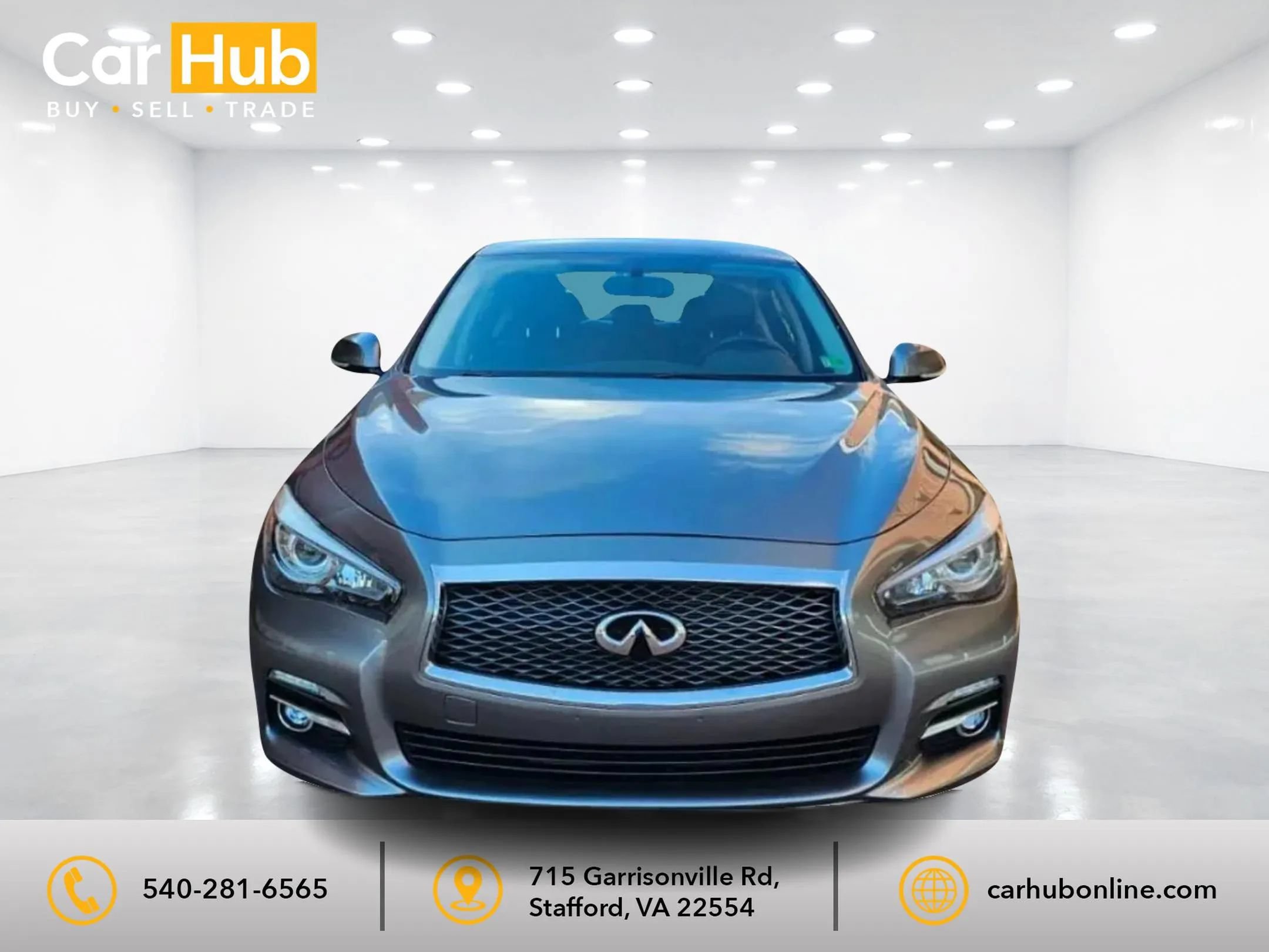 Used 2016 INFINITI Q50 Premium w/ 2.0T Premium Plus Package AWD/4WD image 2