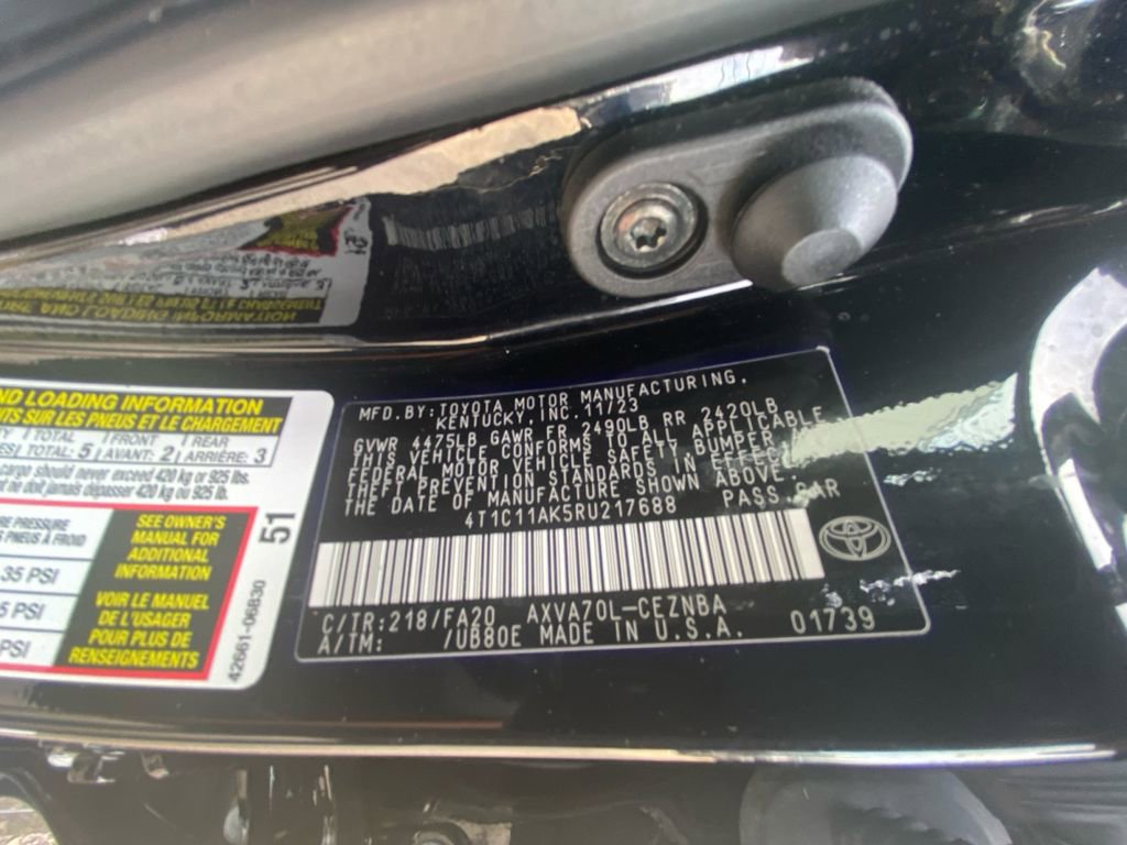 Used 2024 Toyota Camry LE FWD image 28