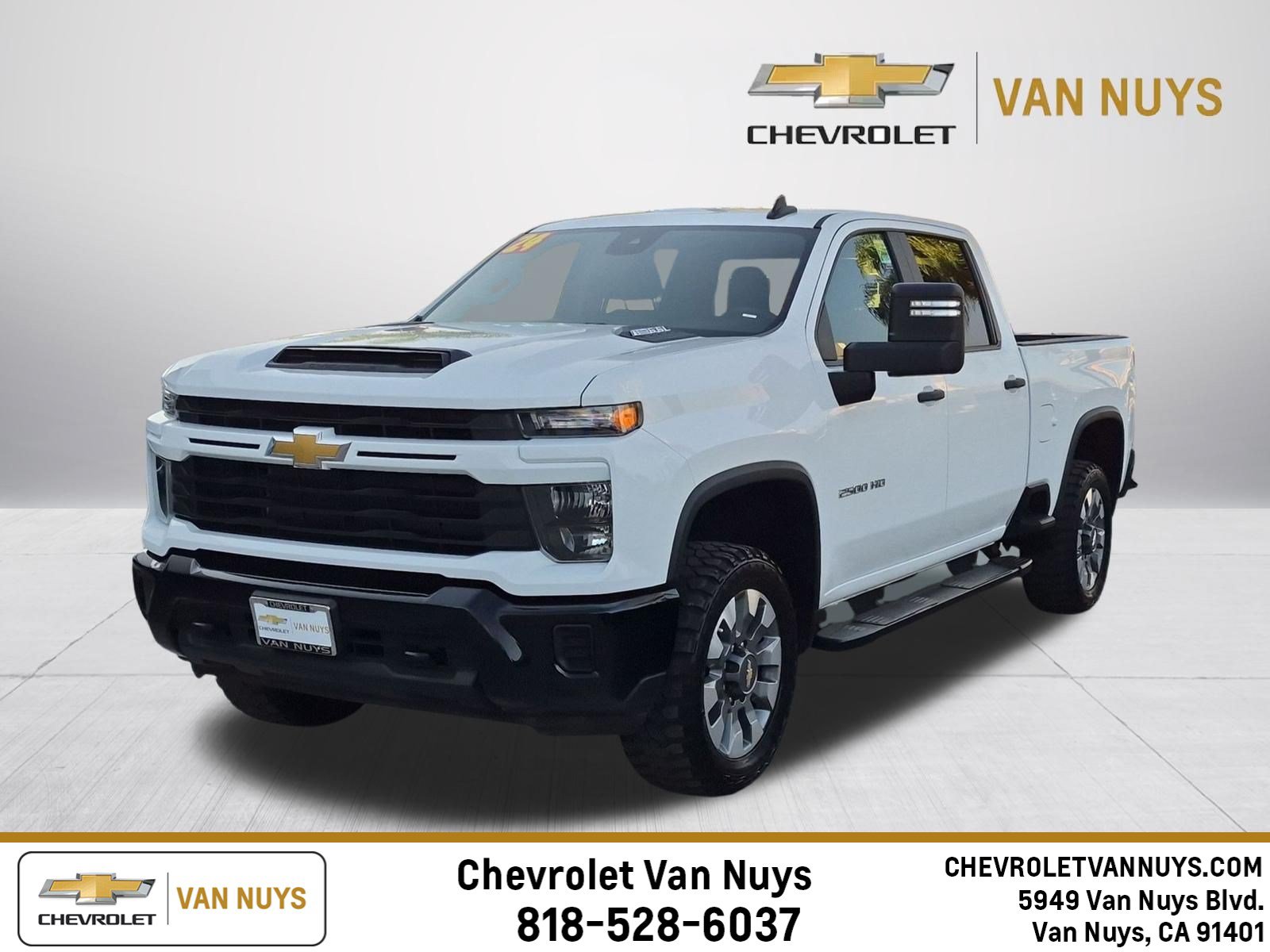 Used 2024 Chevrolet Silverado 2500 Custom w/ Custom Value Package RWD image 1
