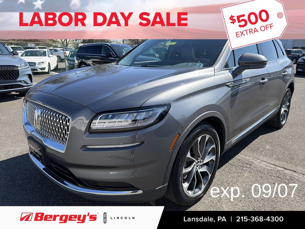 Used 2022 Lincoln Nautilus Reserve w/ Cargo Utility Package