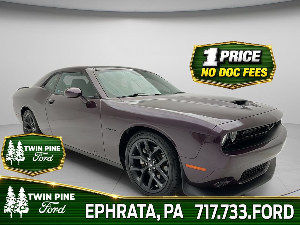 Used 2022 Dodge Challenger R/T w/ Blacktop Package RWD image 1