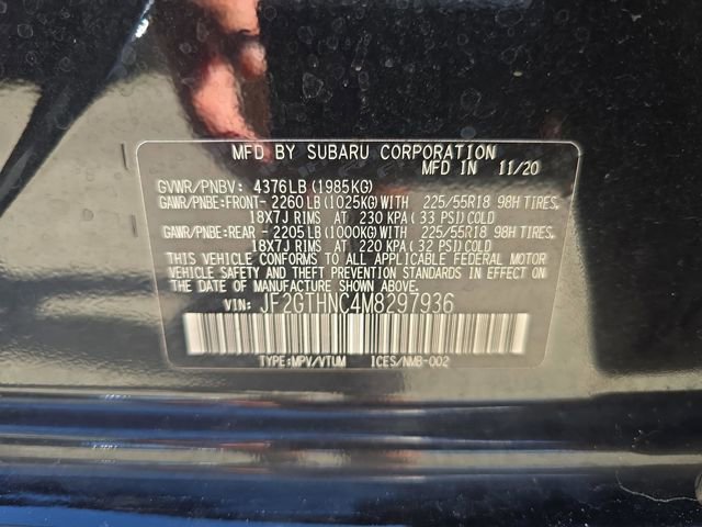 Certified 2021 Subaru Crosstrek 2.5i Limited w/ Moonroof Package 2 AWD/4WD image 30