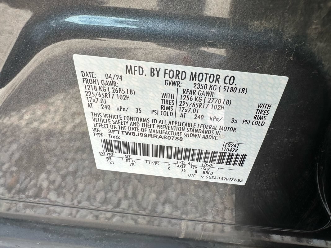 Used 2024 Ford Maverick XLT w/ Equipment Group 300A Standard AWD/4WD image 48