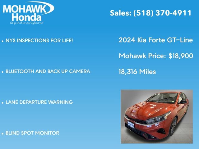 Used 2024 Kia Forte GT-Line w/ GT-Line Premium Package FWD image 7