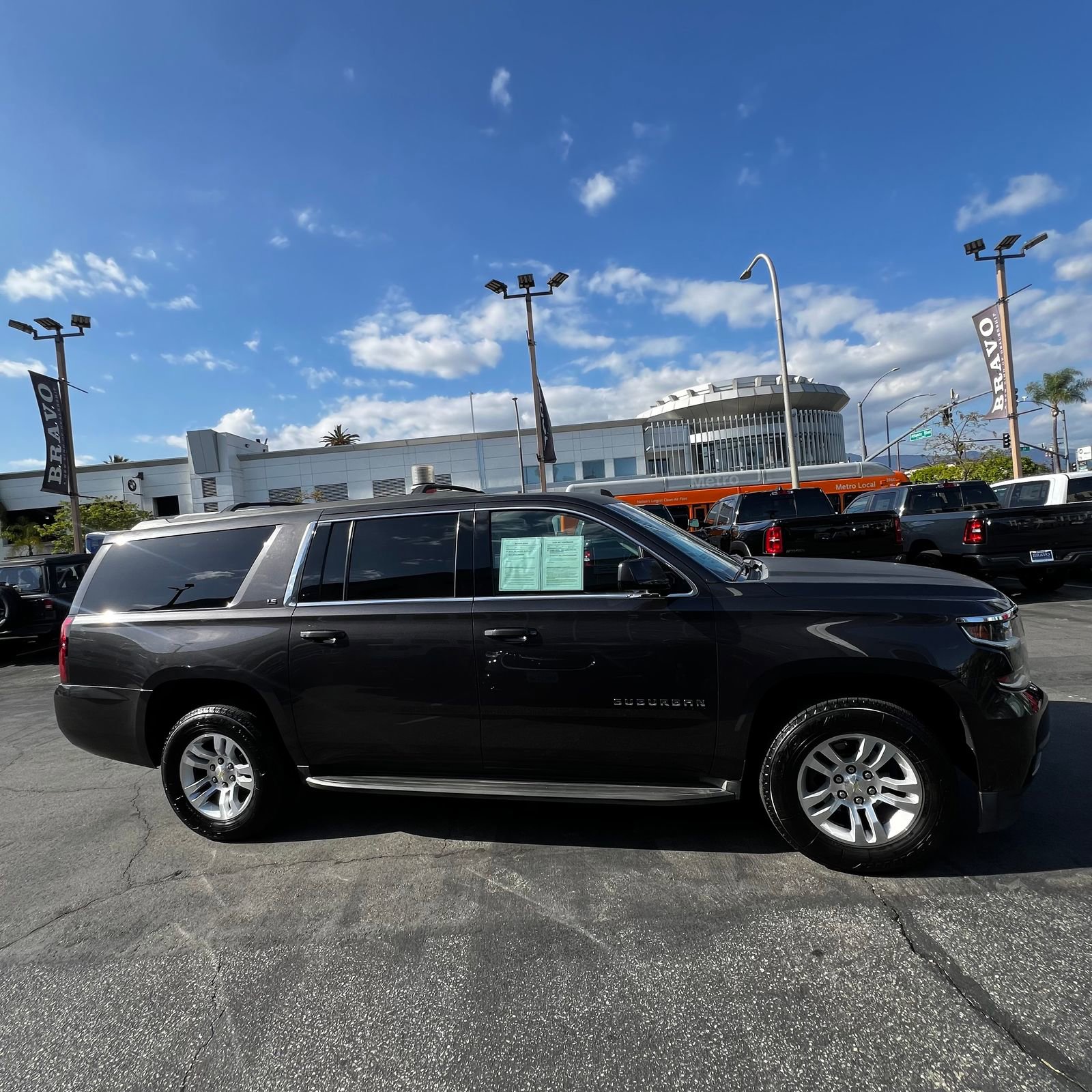 Used 2015 Chevrolet Suburban LS w/ Max Trailering Package RWD image 3