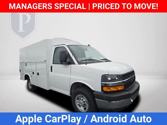 New 2025 Chevrolet Express 3500 w/ Power Convenience Package RWD image 2