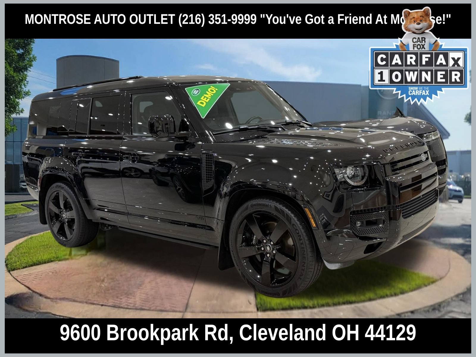 Certified 2025 Land Rover Defender 130 V8 AWD/4WD image 1