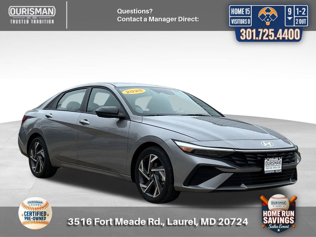 Certified 2025 Hyundai Elantra Sport image 1