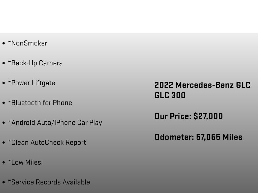 Used 2022 Mercedes-Benz GLC 300 4MATIC w/ AMG Line image 12