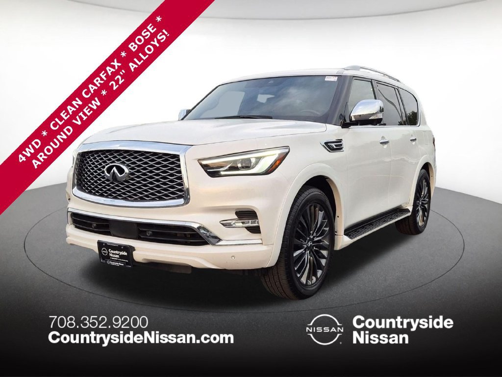 Used 2022 INFINITI QX80 Sensory w/ All-Season Package AWD/4WD image 1