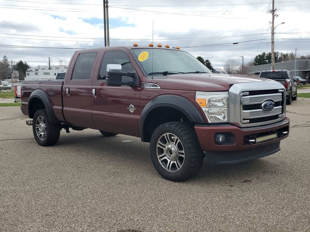 Used 2015 Ford F350 Platinum w/ FX4 Off-Road Package image 2