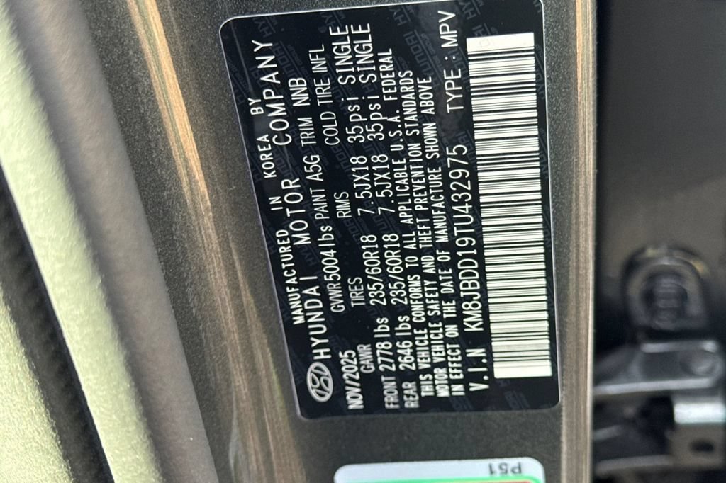 New 2026 Hyundai Tucson SEL AWD/4WD image 24