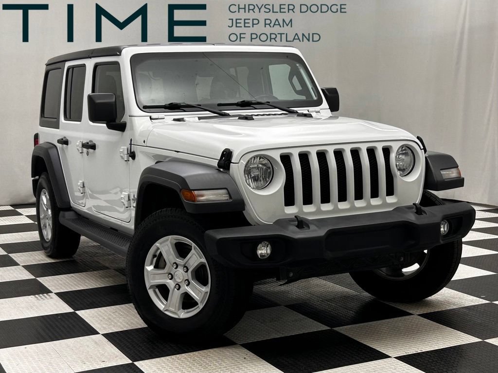 Used 2020 Jeep Wrangler Unlimited Sport S AWD/4WD image 1