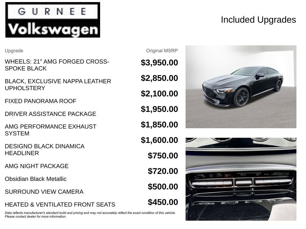 Used 2021 Mercedes-Benz AMG GT 53 w/ Driver Assistance Package image 4
