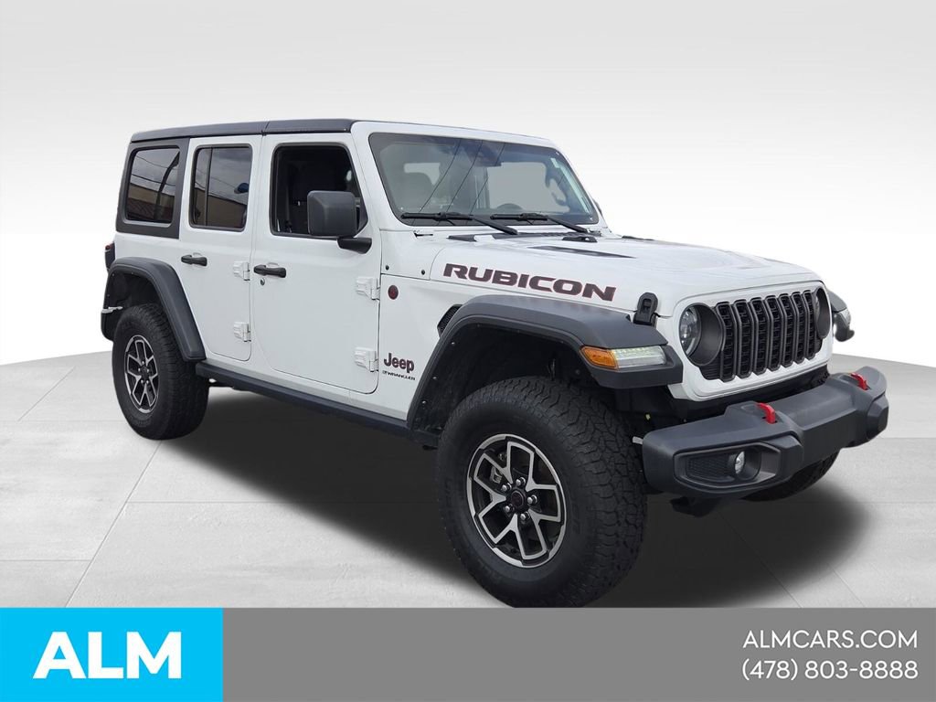 Used 2024 Jeep Wrangler Unlimited Rubicon AWD/4WD image 1