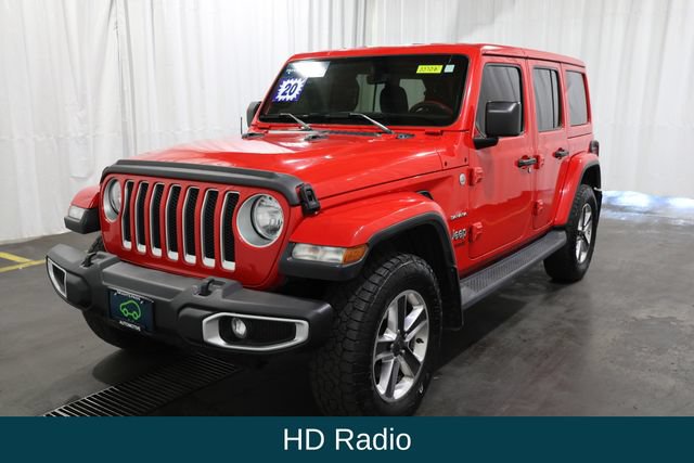 Used 2020 Jeep Wrangler Unlimited Sahara w/ Uconnect 4C Nav & Sound Group AWD/4WD image 6