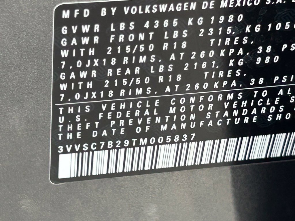 Certified 2026 Volkswagen Taos SE w/ Black Wheel Package FWD image 58