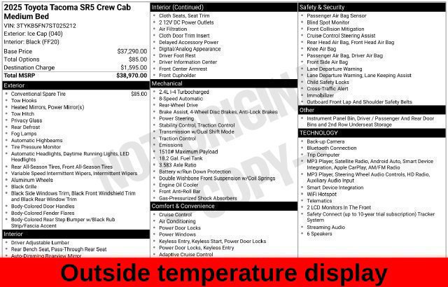 Used 2025 Toyota Tacoma SR5 RWD image 47