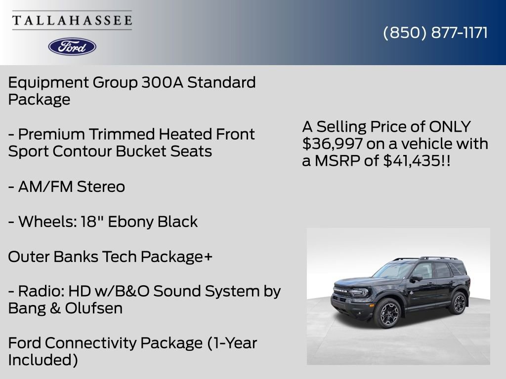 New 2026 Ford Bronco Sport Outer Banks w/ Outer Banks Tech Package+ AWD/4WD image 12