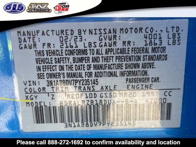 Used 2023 Nissan Sentra SR w/ Electronics Package FWD image 17