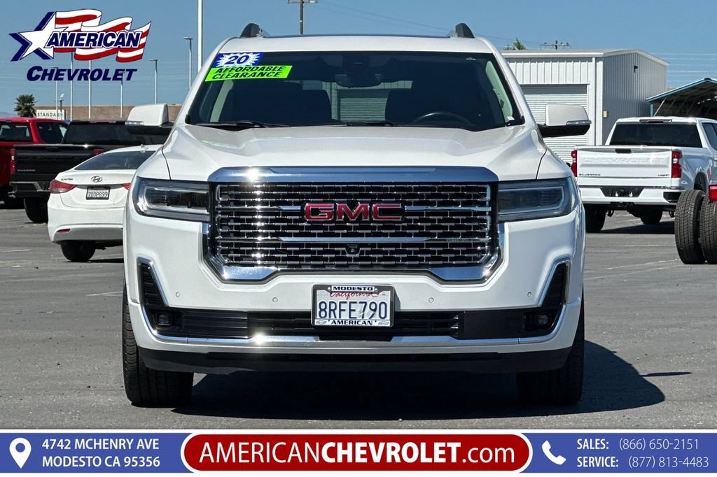 Used 2020 GMC Acadia Denali w/ Trailering Package AWD/4WD image 9