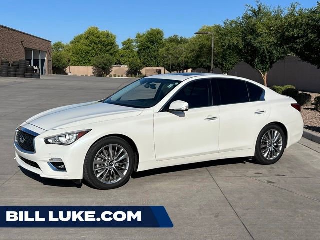 Used 2023 INFINITI Q50 Luxe RWD video 1