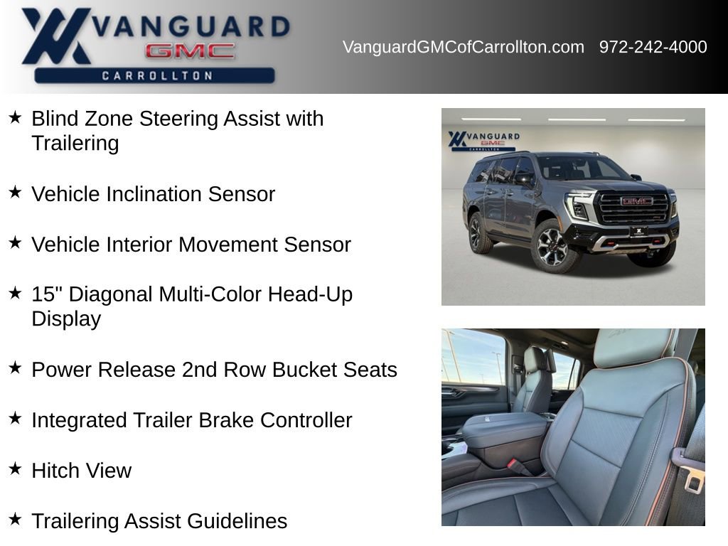 New 2026 GMC Yukon XL AT4 w/ AT4 Premium Plus Package image 24