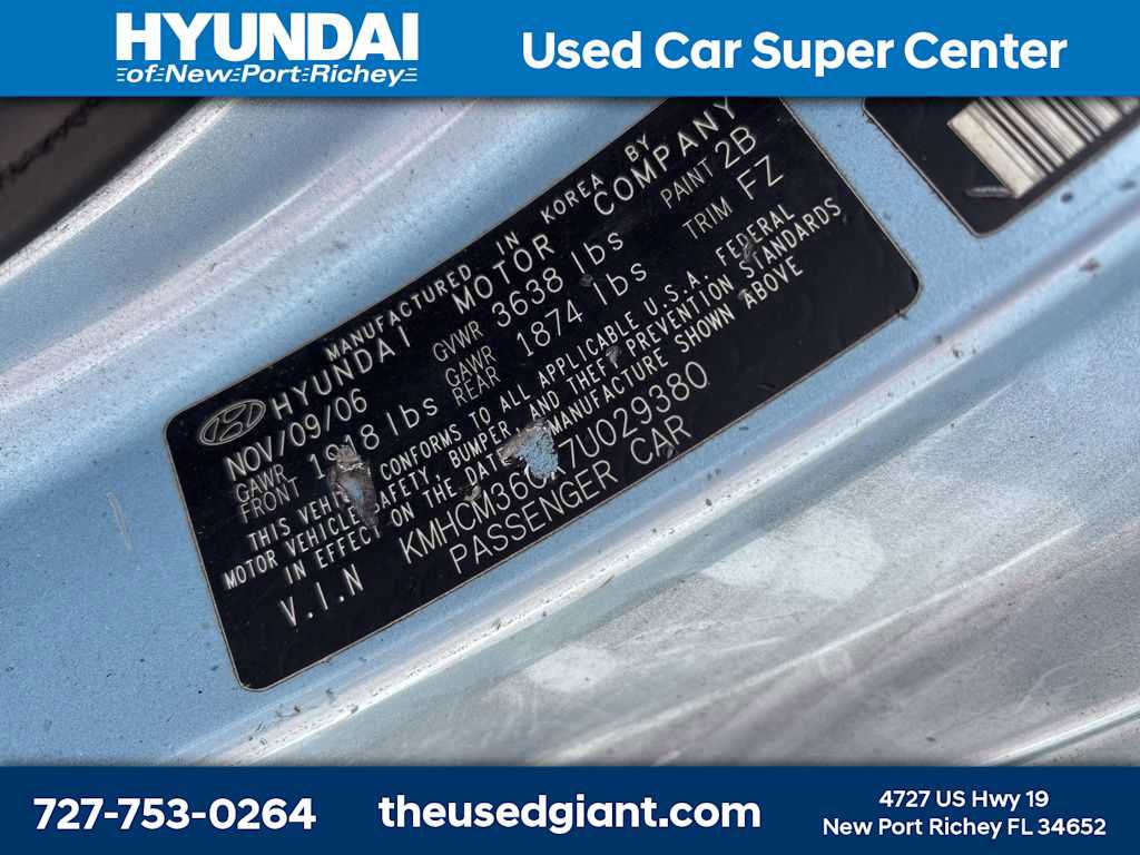 Used 2007 Hyundai Accent GS FWD image 12