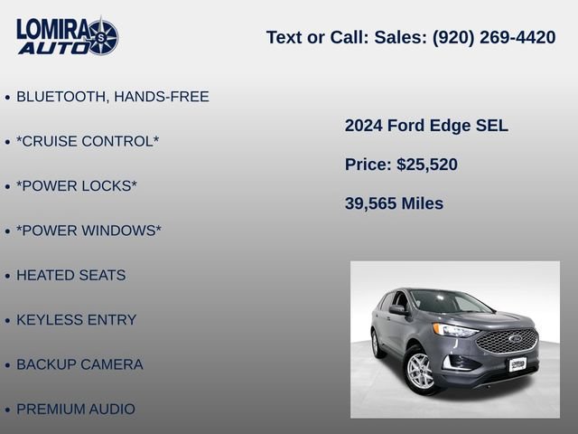 Used 2024 Ford Edge SEL AWD/4WD image 14