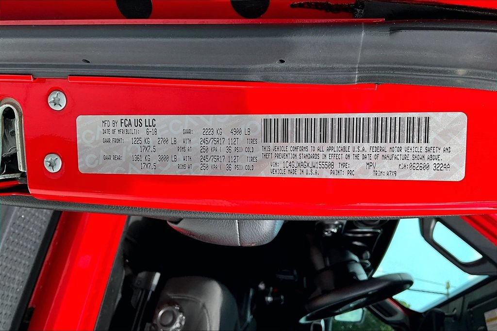 Used 2018 Jeep Wrangler Sport AWD/4WD image 19
