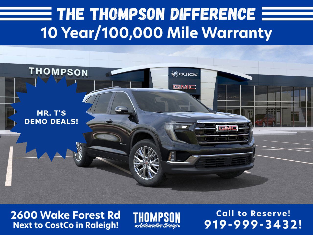 New 2025 GMC Acadia Elevation w/ Elevation Premium Package