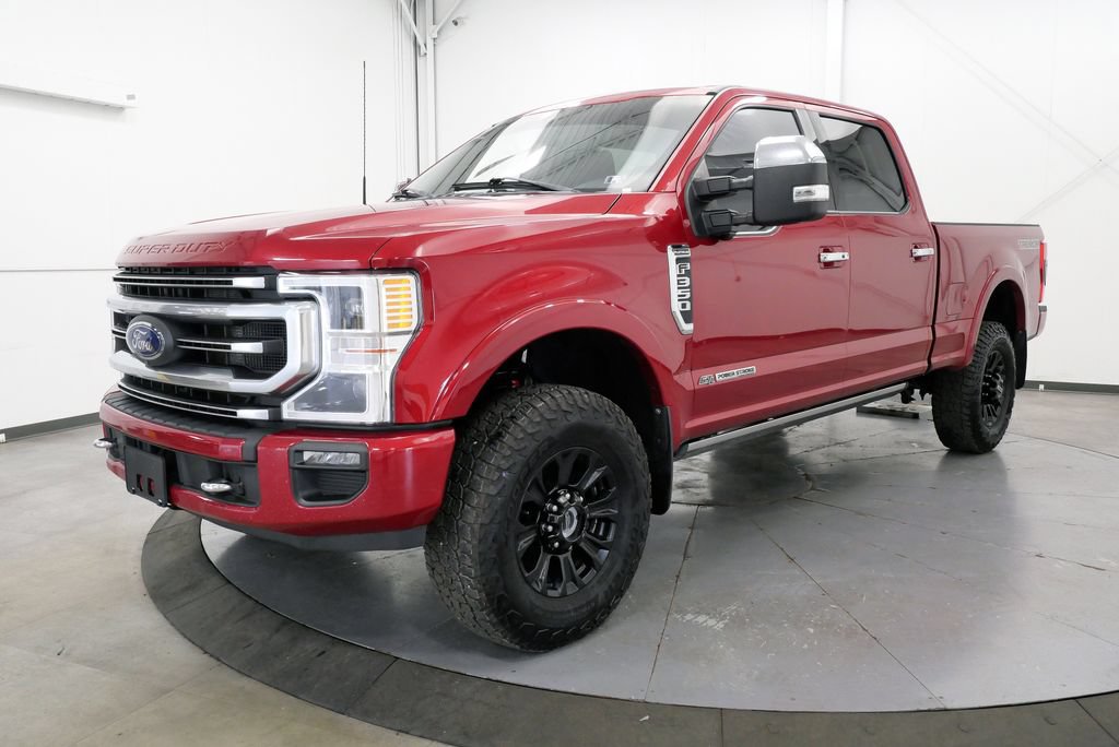 Used 2022 Ford F350 Platinum w/ Tremor Off-Road Package AWD/4WD image 3