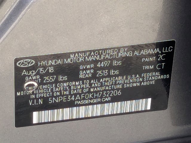 Used 2019 Hyundai Sonata Limited w/ Ultimate Package 04 image 24