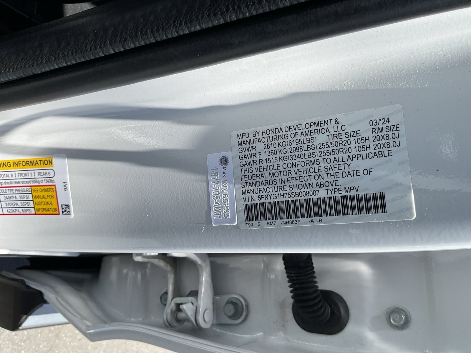 Used 2025 Honda Pilot Touring image 27