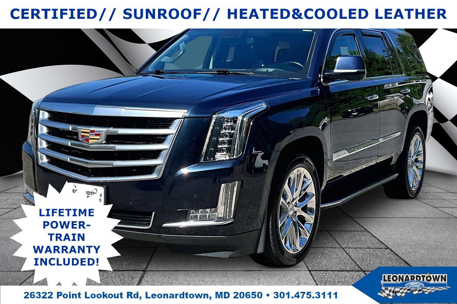 Used 2020 Cadillac Escalade Luxury AWD/4WD image 1