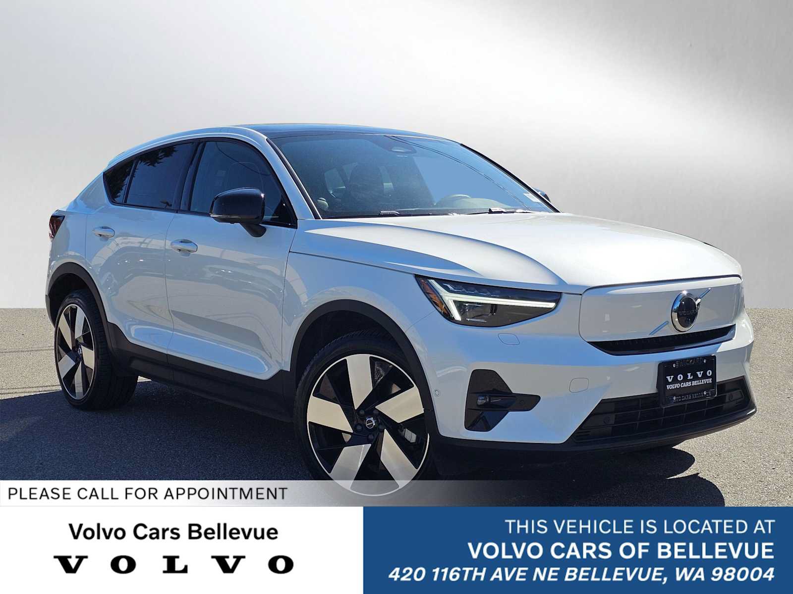 Certified 2023 Volvo C40 P8 Recharge Ultimate w/ Protection Package Premier AWD/4WD image 1