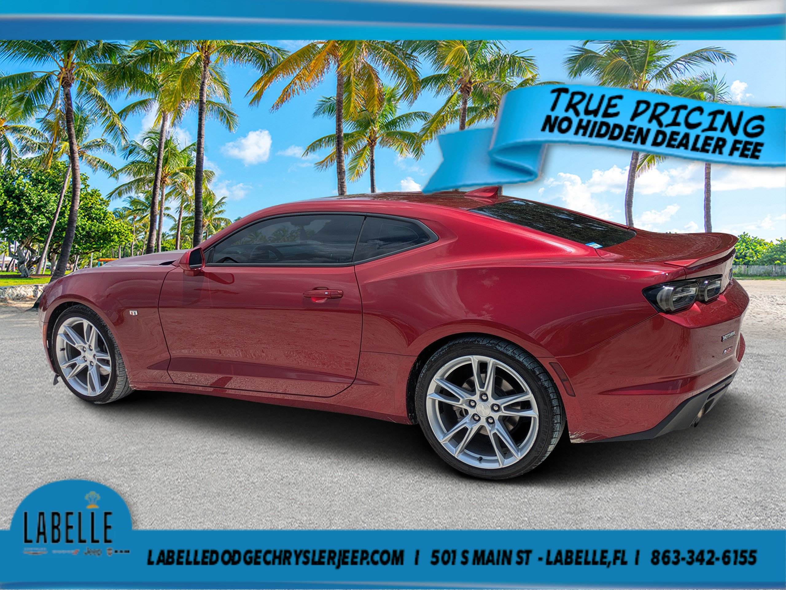 Used 2020 Chevrolet Camaro LT w/ RS Package RWD image 5