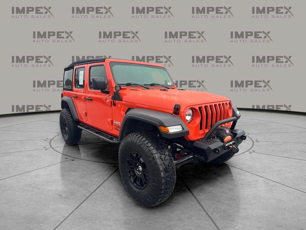 Used 2018 Jeep Wrangler Unlimited Sport S AWD/4WD image 4