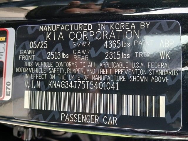 New 2026 Kia K5 EX image 18