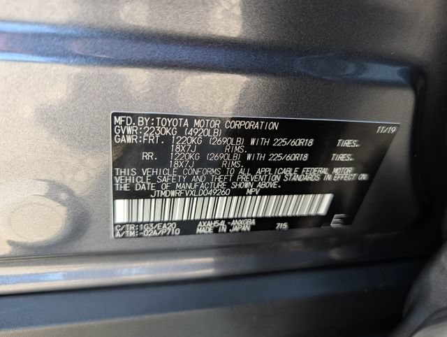 Used 2020 Toyota RAV4 Limited w/ Limited Grade Weather Package AWD/4WD image 38