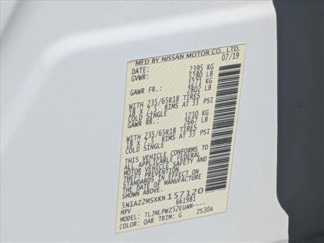 Used 2019 Nissan Murano S AWD/4WD image 24