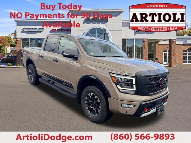 Used 2023 Nissan Titan PRO-4X w/ Pro-4x Convenience Package AWD/4WD image 1